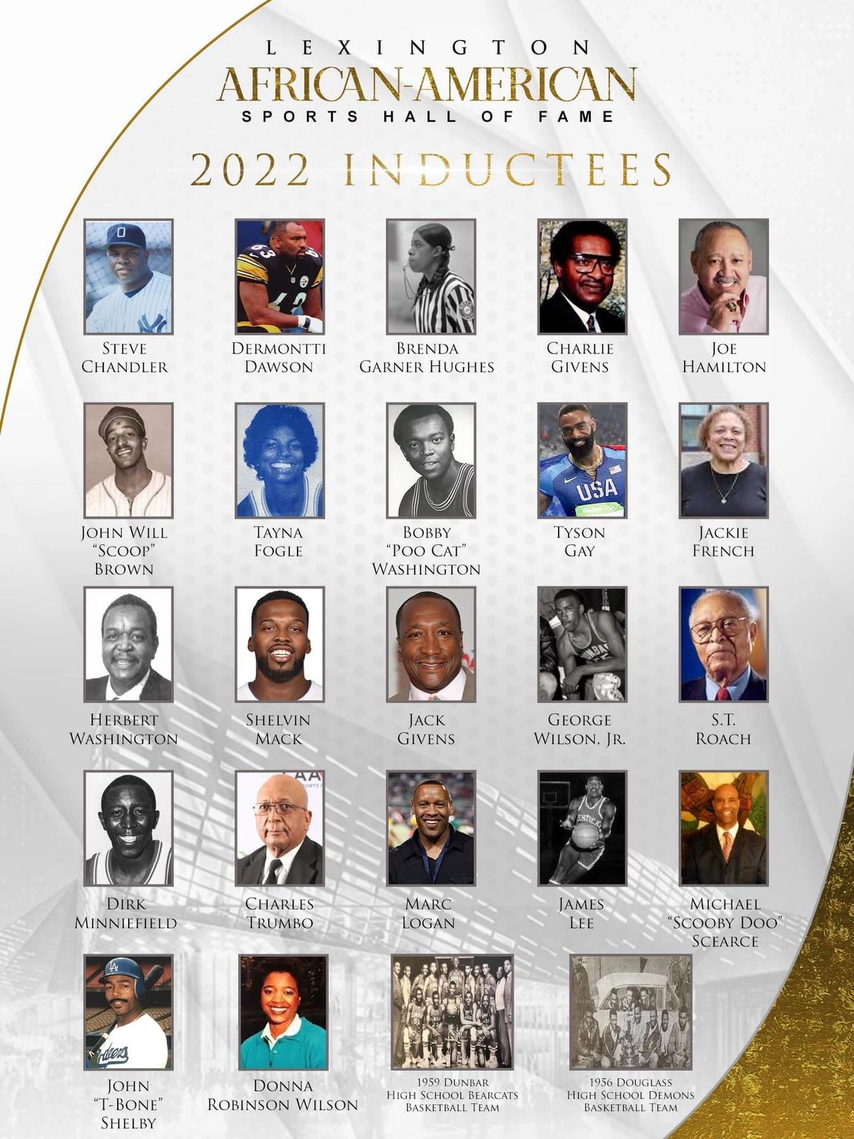 The Lexington AfricanAmerican Sports Hall of Fame